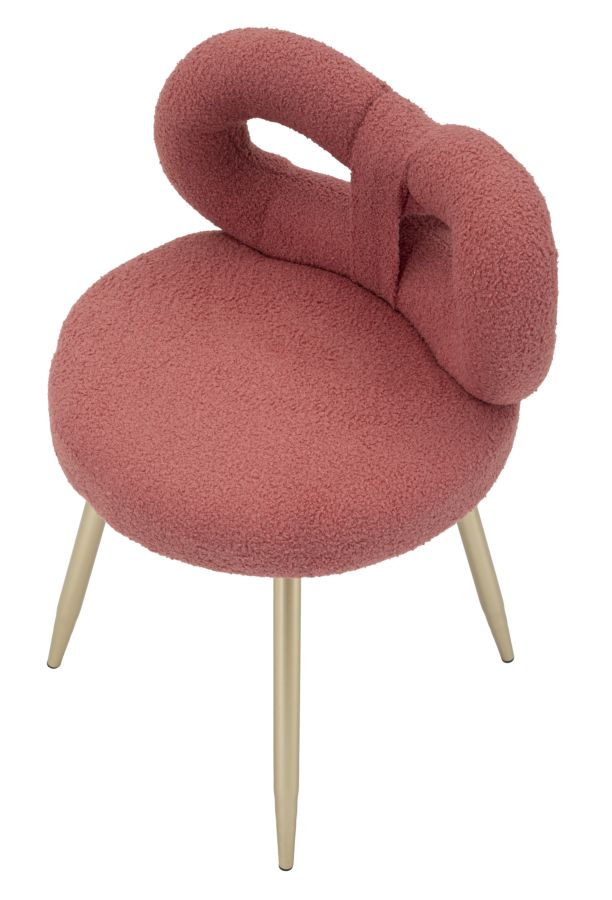 ILARY MINI CHAIR PINK CM Ø 40X67
(SITTING HEIGHT CM 46) - slika 5