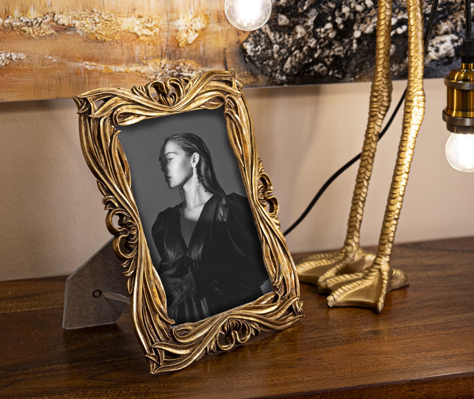 BAROQUE FRAME CM 21,8x1,8x26,5 (INTERNAL MEASURE CM 15x20) - slika 5