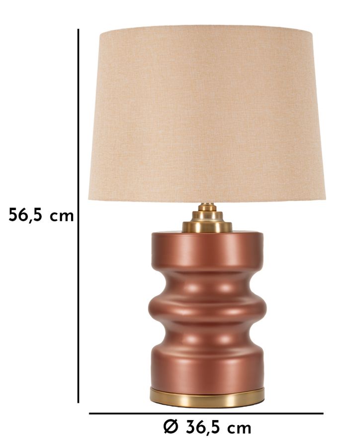 TABLE LAMP ROSENTHAL -B- CM Ø 36,5X56,5 - slika 6