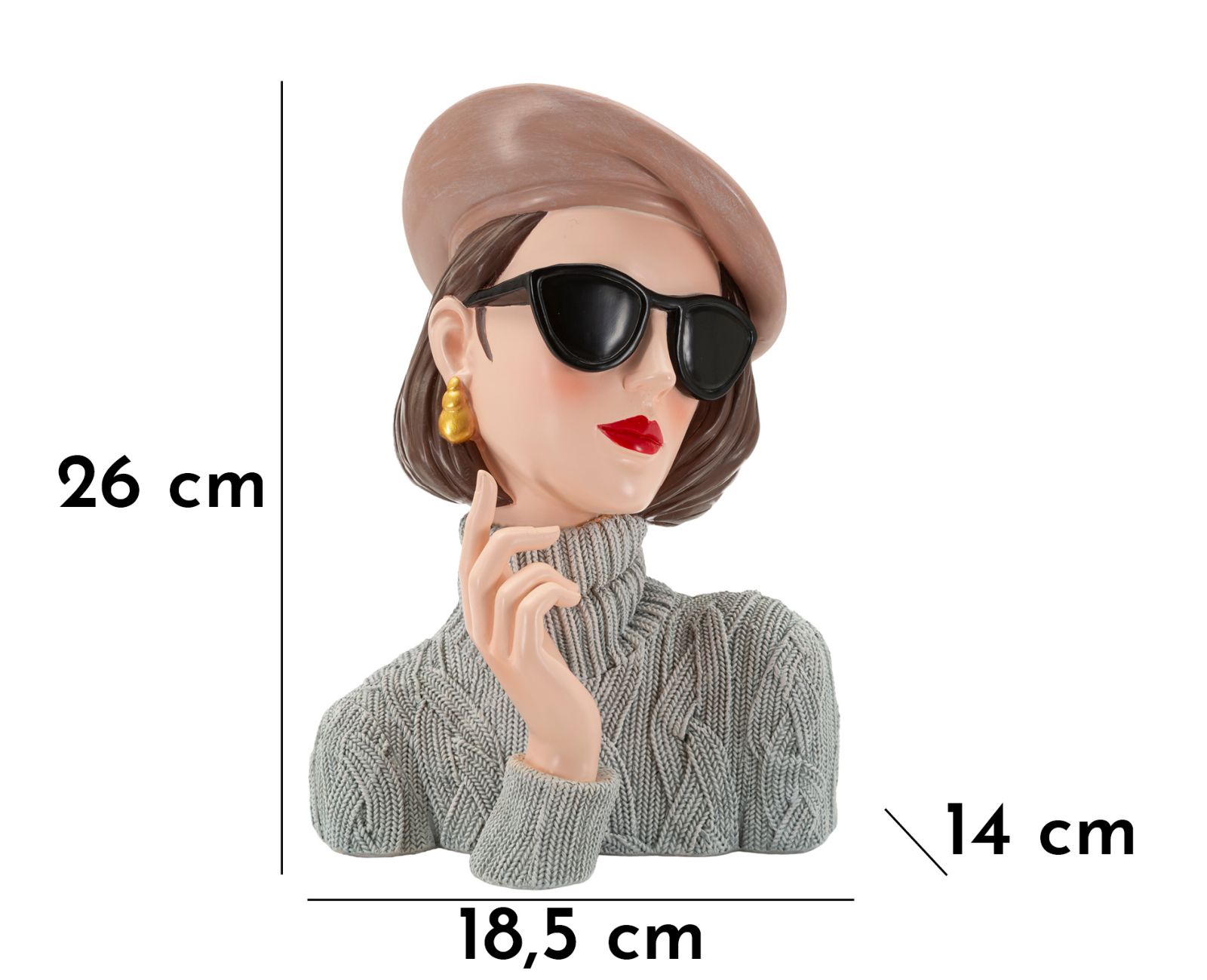 PARIS WOMAN-B- CM 18,5X14X26 - slika 7