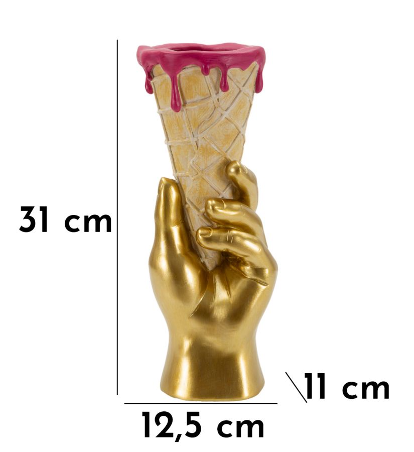 FLOWER POT CONE CM 12,5X11X31 - slika 9