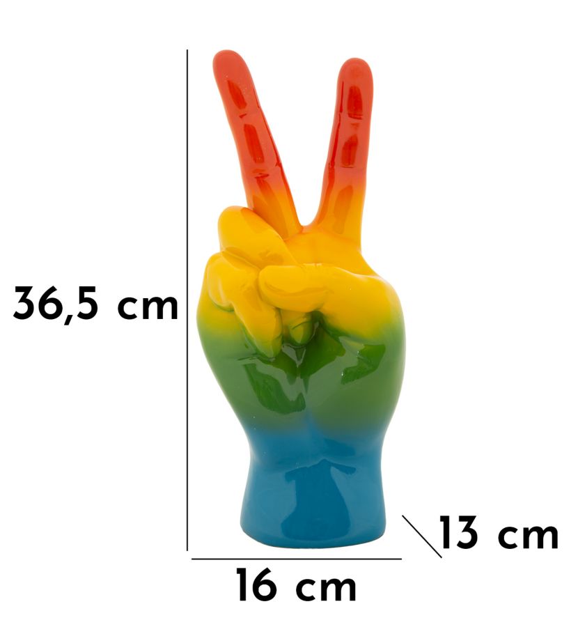 RAINBOW HAND WIN CM 16X13X36,5 - slika 8