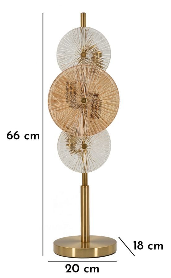 OSAKA TABLE LAMP CM 20X18X66 - slika 8