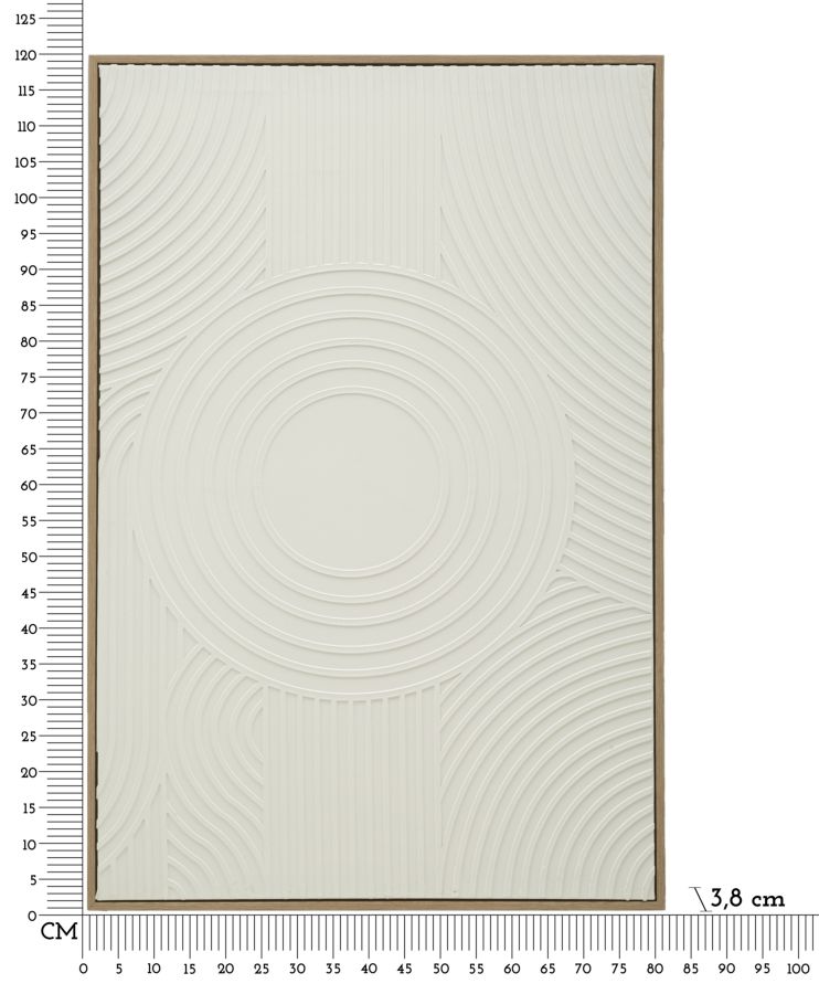 PAINTING ON CANVAS SIMPLICITY WITH FRAME -A- CM 80X3,8X120 - slika 6