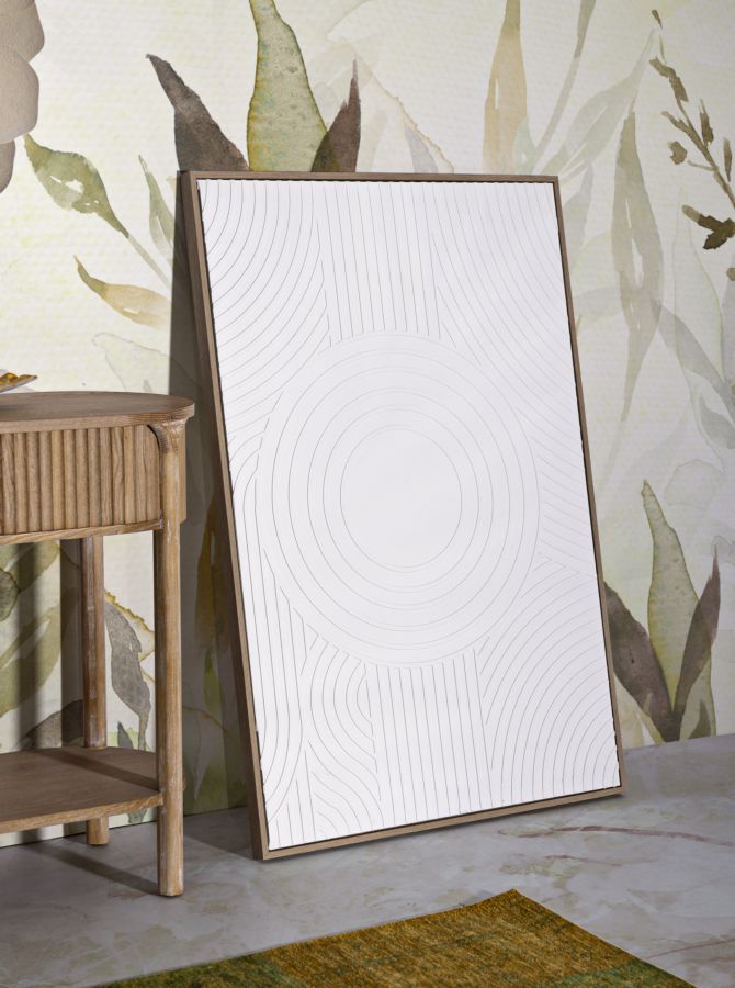 PAINTING ON CANVAS SIMPLICITY WITH FRAME -A- CM 80X3,8X120 - slika 5