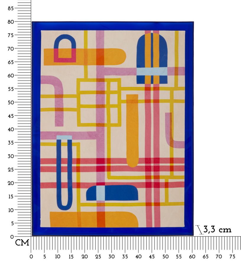 MODIS WITH FRAME LACQUERED CANVAS PRINT -B- CM 60X3,3X80 - slika 6