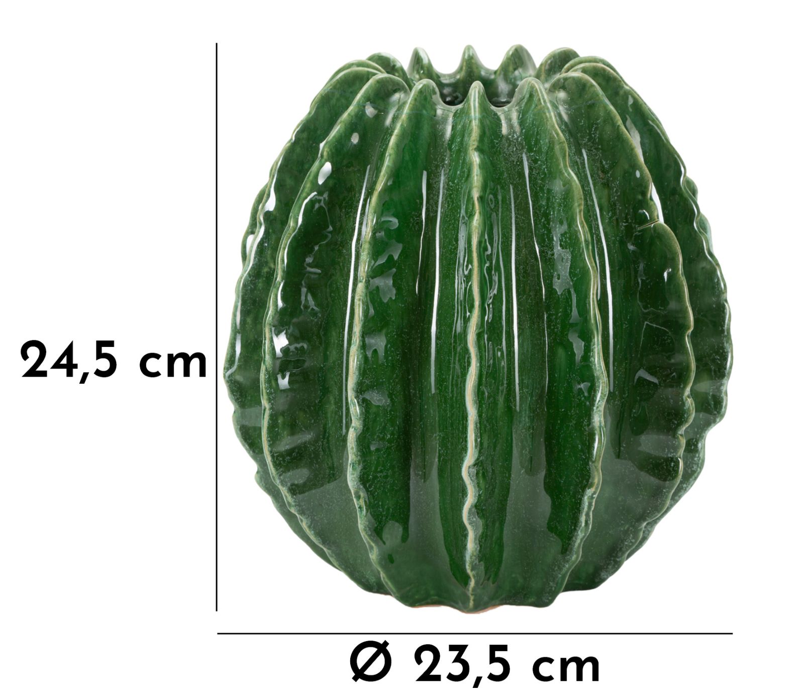 CACTUS BALL POT CM Ø 23,5X24,5 - slika 6