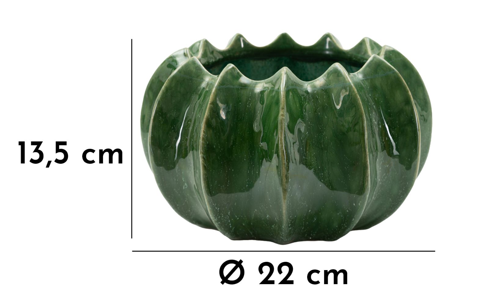 CACTUS BASKET CM Ø 22 X 13,5 - slika 7