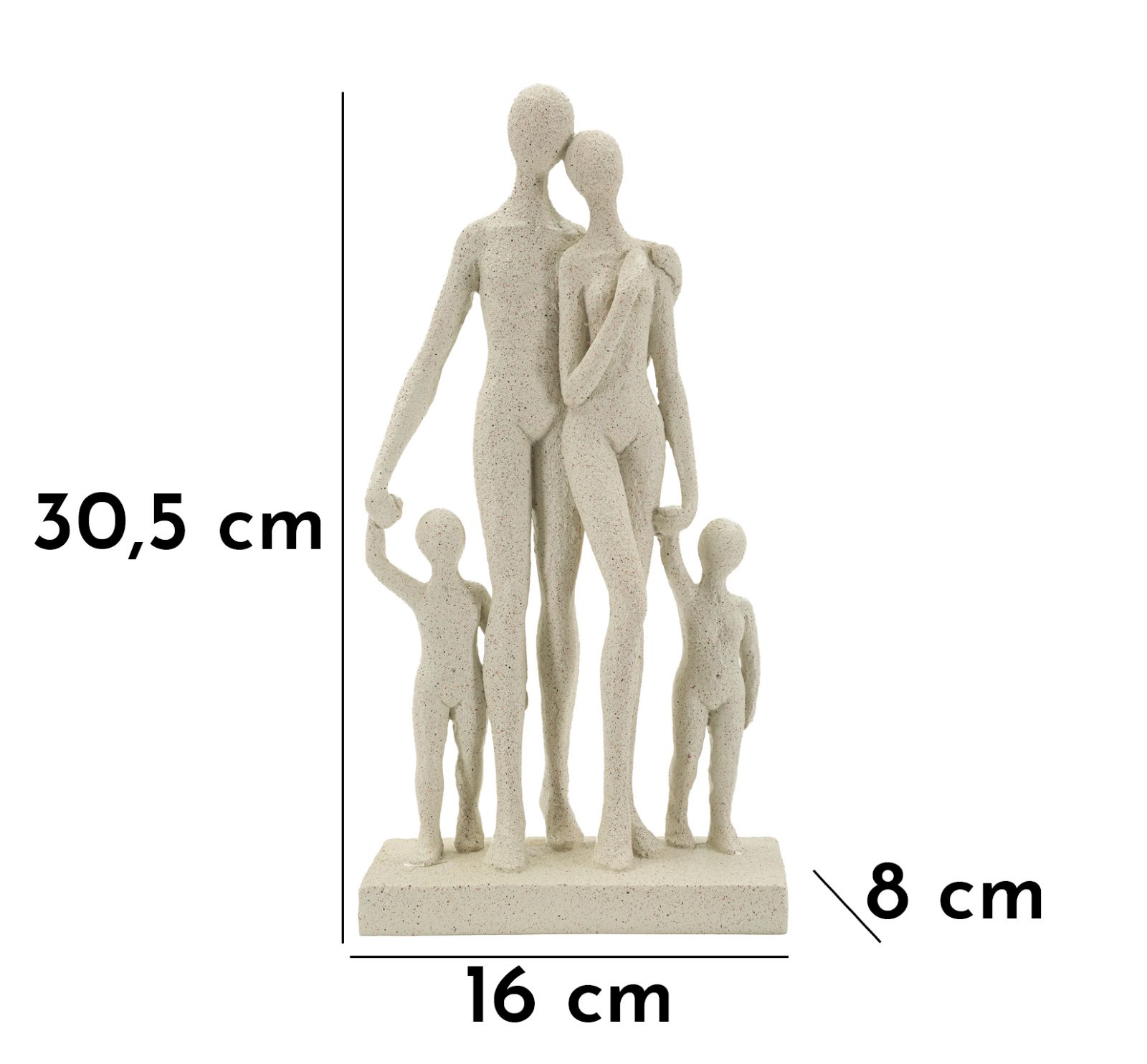 FAMILY STONS FIGURINE CM 16X8X30,5 - slika 9