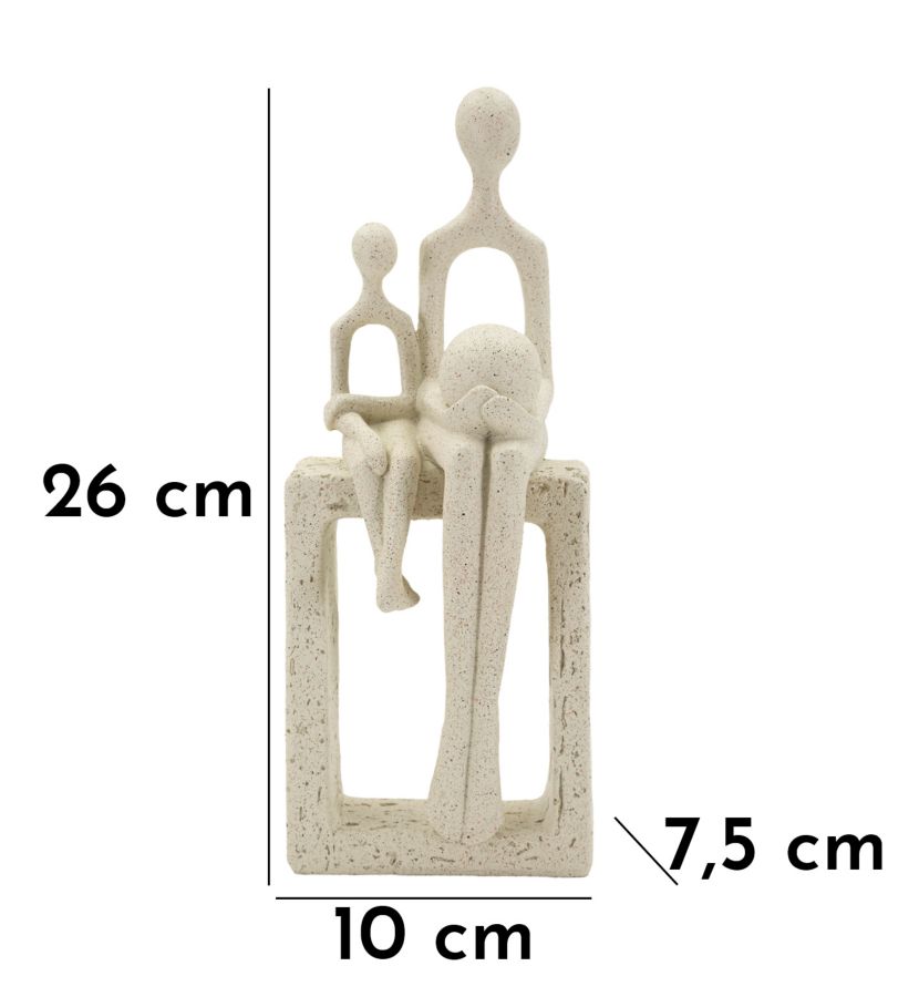 MATERNITY FIGURINE STONS CM 10X7,5X26 - slika 9
