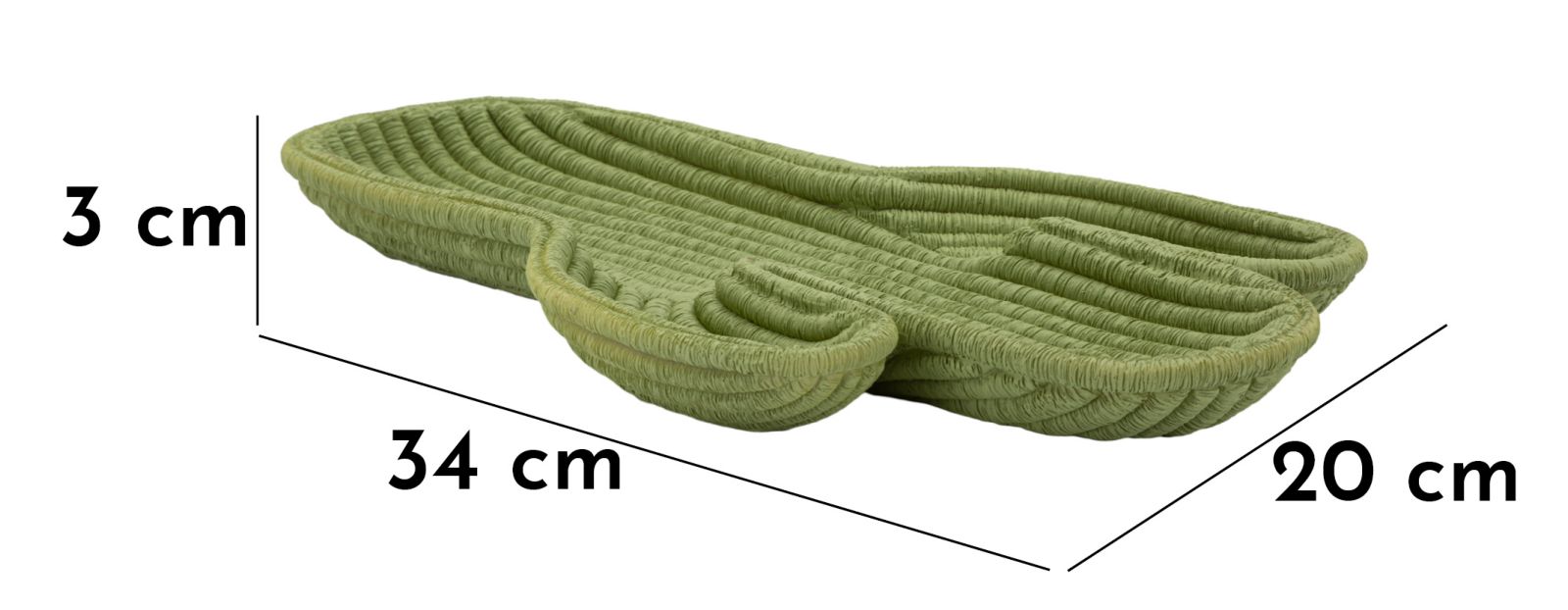 CACTUS TRAY CM 34X20X3 - slika 8