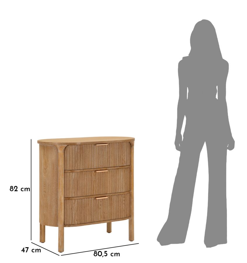 DRESSER GOTEBORG CM 80,5X47X82 - slika 10