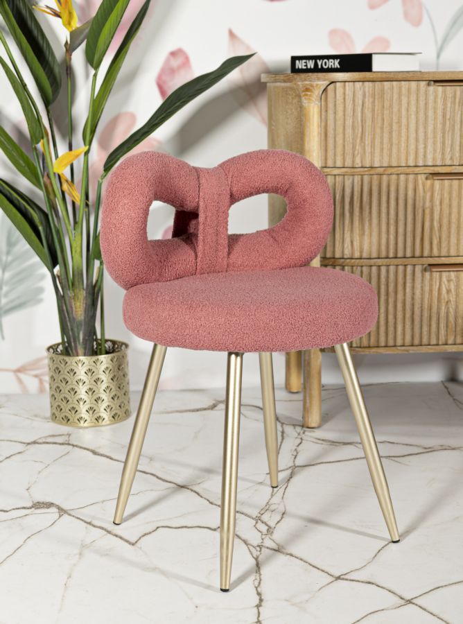 ILARY MINI CHAIR PINK CM Ø 40X67
(SITTING HEIGHT CM 46) - slika 9
