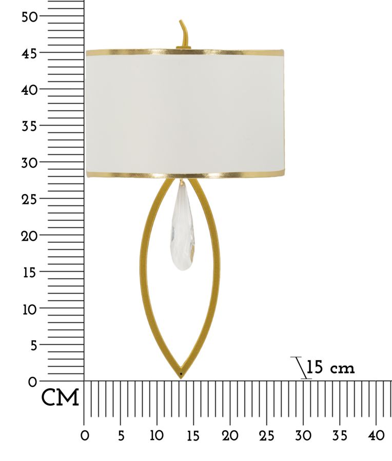 VIENNA WALL LAMP CM 26X15X50 - slika 8
