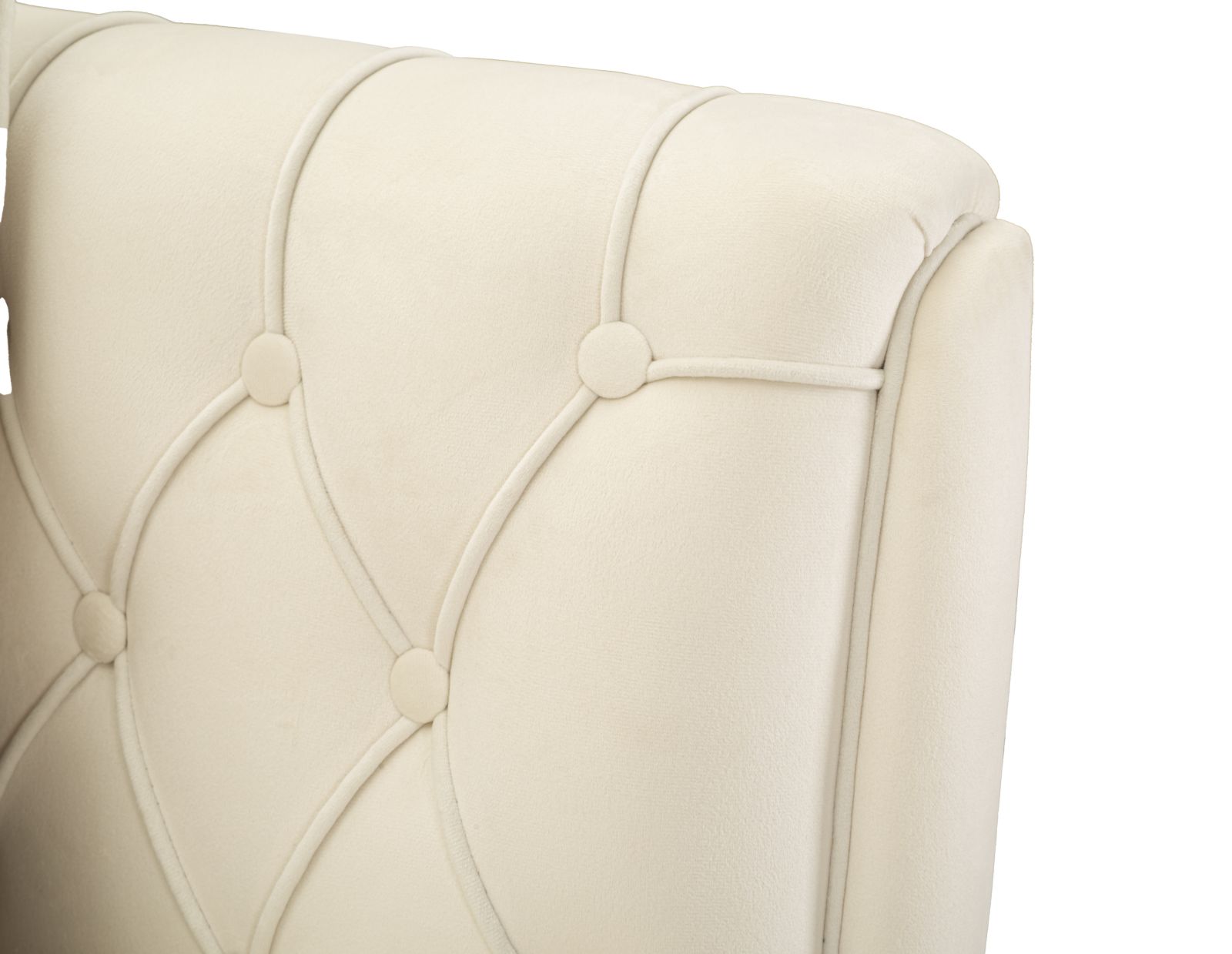 BUDAPEST ARMCHAIR CREAM WITH CUSHION CM 88X83X91 - slika 7