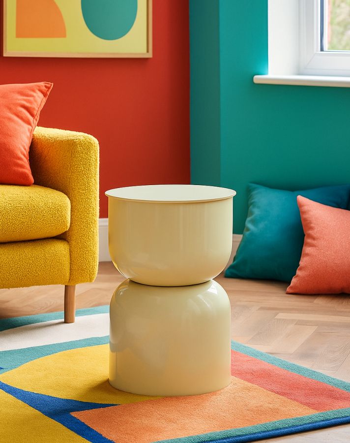 OYI END TABLE CREAM CM Ø 31X46 - slika 5