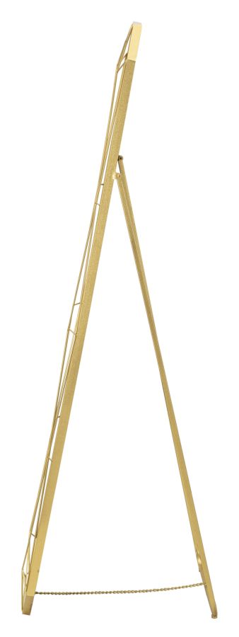FLOOR MIRROR GOLD CM 46X2-57X153 (MIRROR SIZE CM 43X150) - slika 3