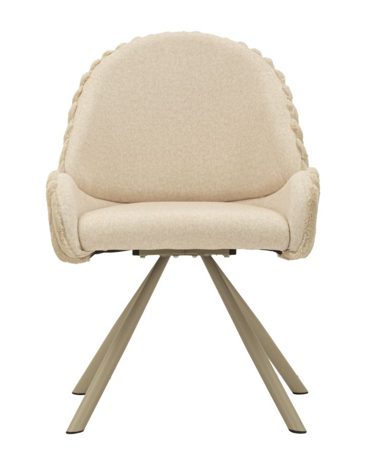 SEDIA STOCCOLMA -A-CREMA SET 2 PZ CM 58X53X85 - slika 2