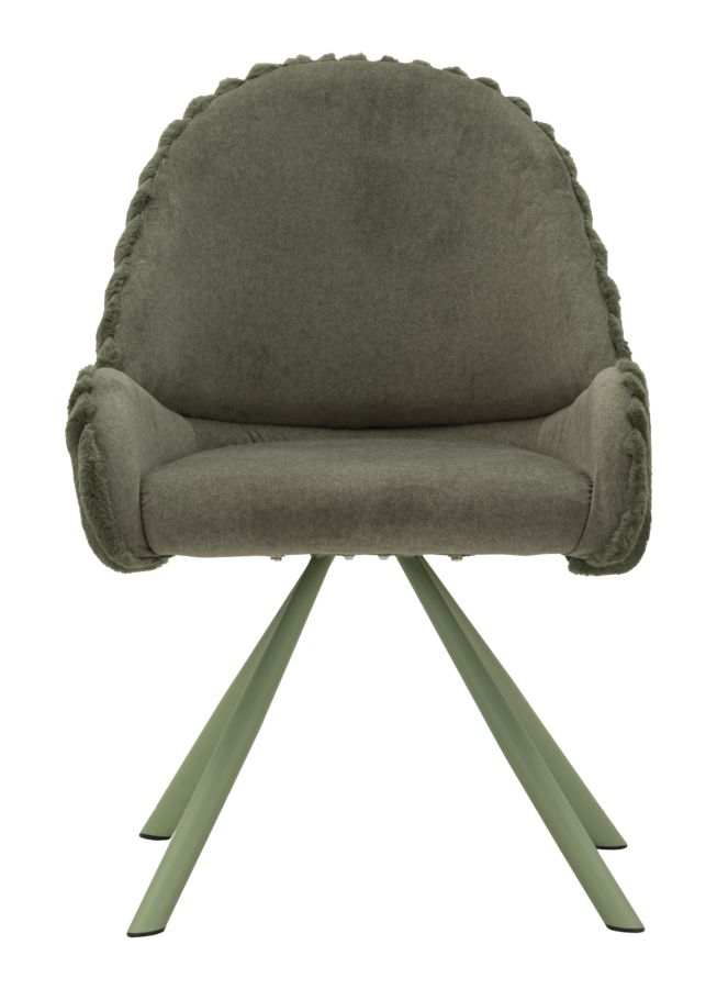 SEDIA STOCCOLMA -A- VERDE SET 2 PZ CM 58X53X85 - slika 2