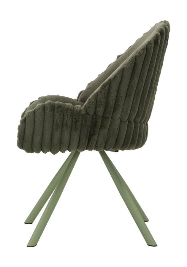 SEDIA STOCCOLMA -A- VERDE SET 2 PZ CM 58X53X85 - slika 3