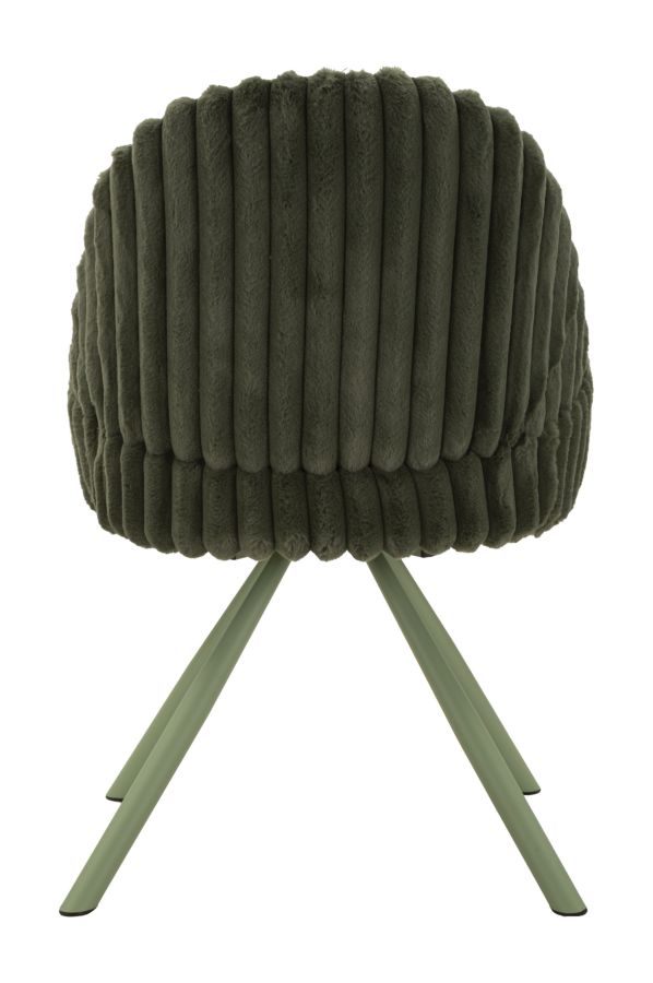 SEDIA STOCCOLMA -A- VERDE SET 2 PZ CM 58X53X85 - slika 5