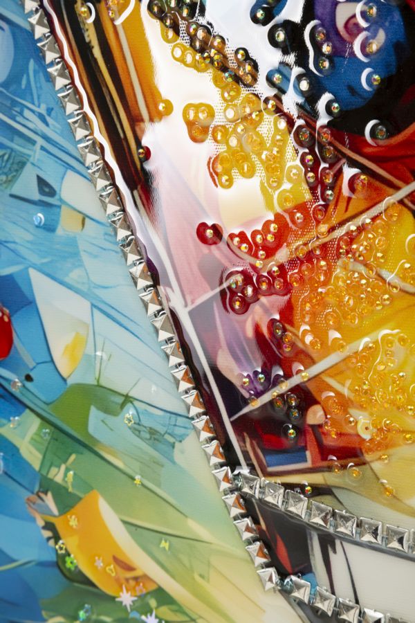 PRINTING ON CANVAS COCKTAIL LAQUARED WITH FRAME -A- CM 62X3,5
X92 - slika 4