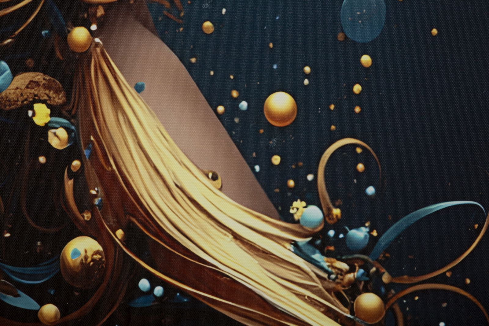 PRINTING ON CANVAS WITH LED MINERVA LAQUARED WITH FRAME -A- CM 60X3,5
X90 - slika 4