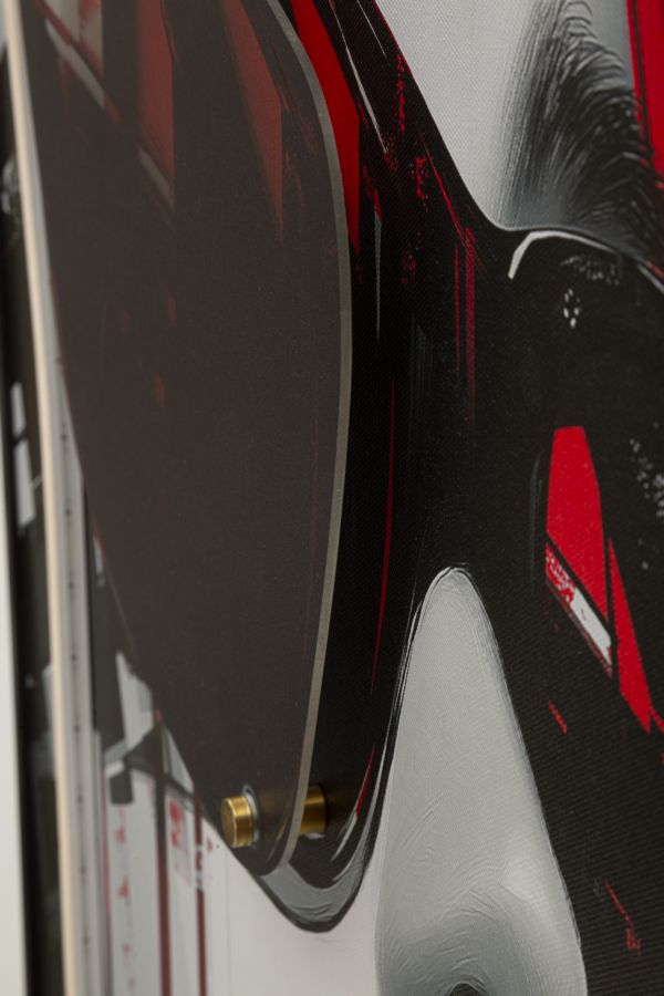 PRINTING ON CANVAS WITH LED PSYCO -A- CM 60X3,5X90 (3D ACRILIC APPLICATION) - slika 3