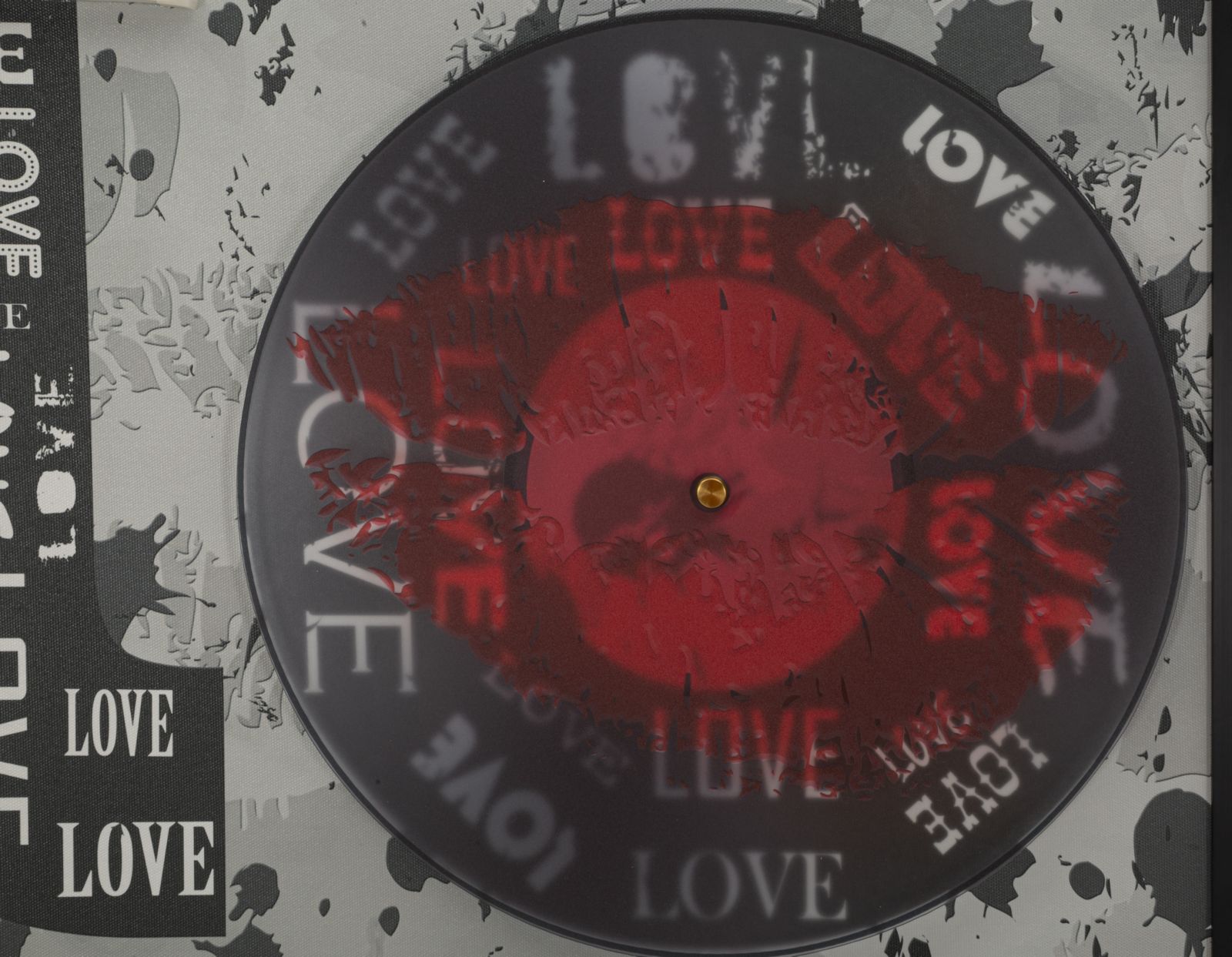 PRINTING ON CANVAS WITH LED LOVE CM 60X3,5X90 (3D ACRILIC APPLICATION) - slika 3