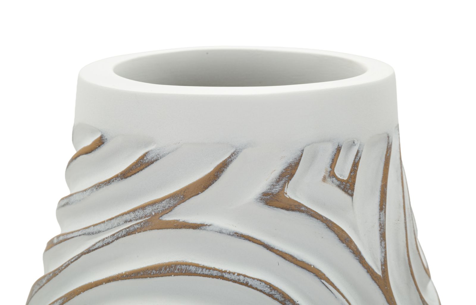 OBLIX RESIN VASE CM Ø 18,5X50 (HOLE CM Ø 9) - slika 3