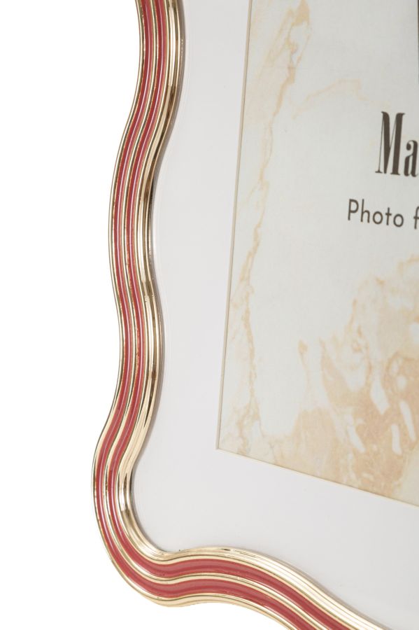 PHOTO FRAME ELIZABETH RED CM 22,7X1,3X27,6 (INSIDE SIZE CM 20X25) - slika 4