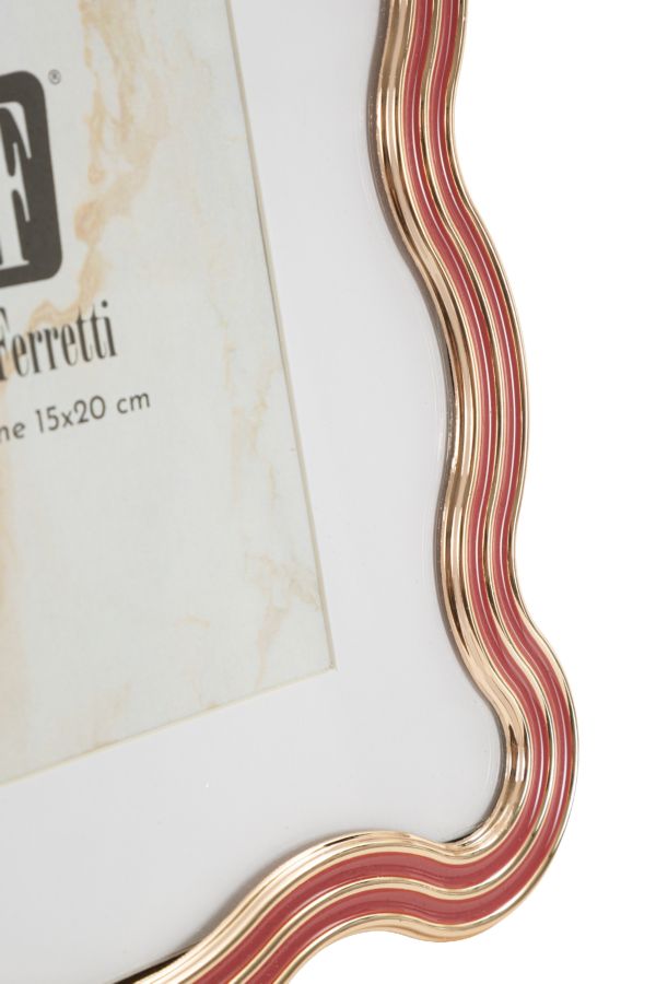 PHOTO FRAME ELIZABETH RED CM 17,5X1,3X22,5 (INSIDE SIZE CM 15X20) - slika 4