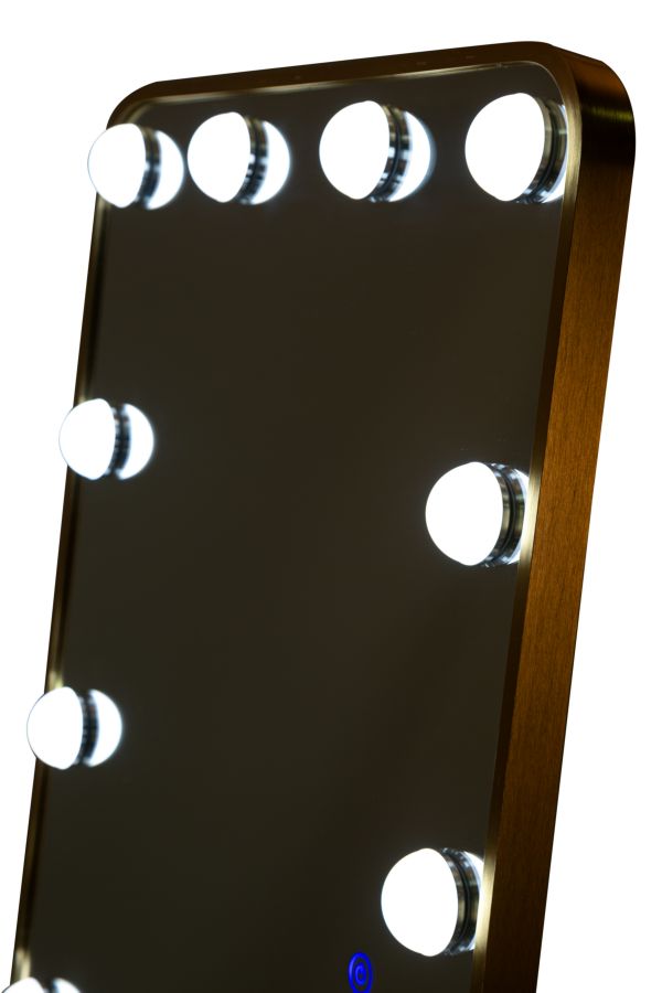 LED FLOOR MIRROR HOLLYWOOD RECTANGULAR CM 50X6-45X160 (3 COLOR LIGHT) - slika 4