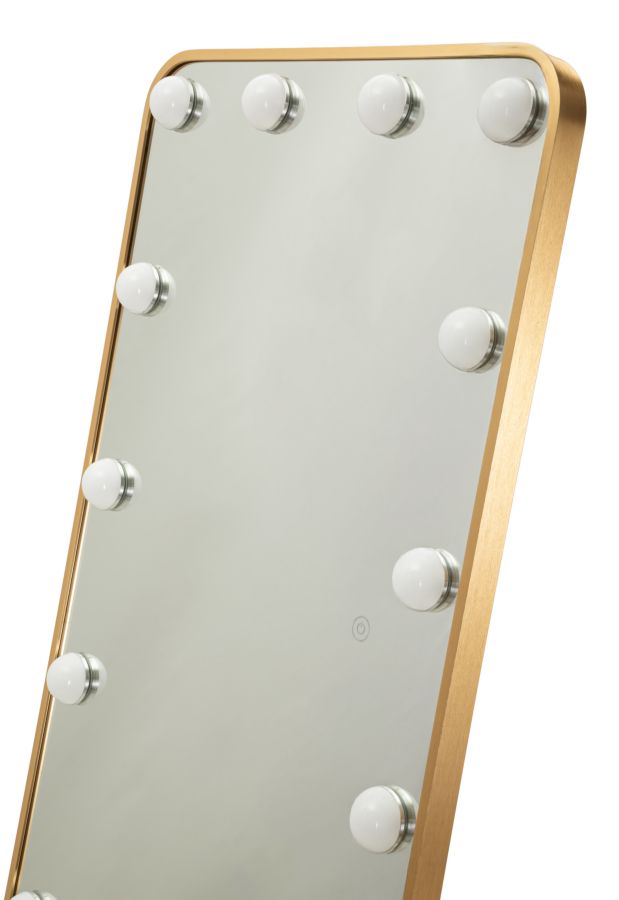 LED FLOOR MIRROR HOLLYWOOD RECTANGULAR CM 50X6-45X160 (3 COLOR LIGHT) - slika 5