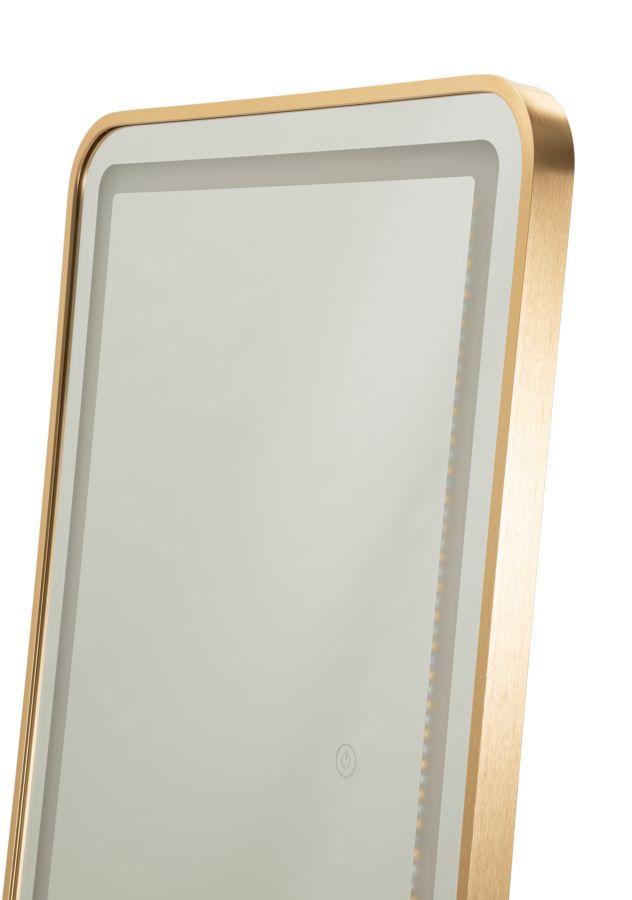 LED FLOOR MIRROR SIMPLE RECTANGULAR CM 50X3-38X160 (3 COLOR LIGHT) - slika 4