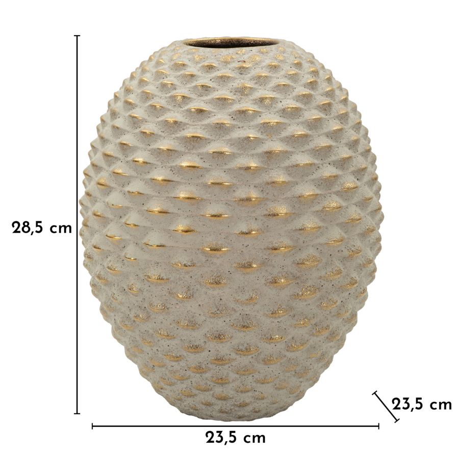 PEPIPAS BALL VASE CM Ø 23,5X28,5 (HOLE CM Ø 7) - slika 6