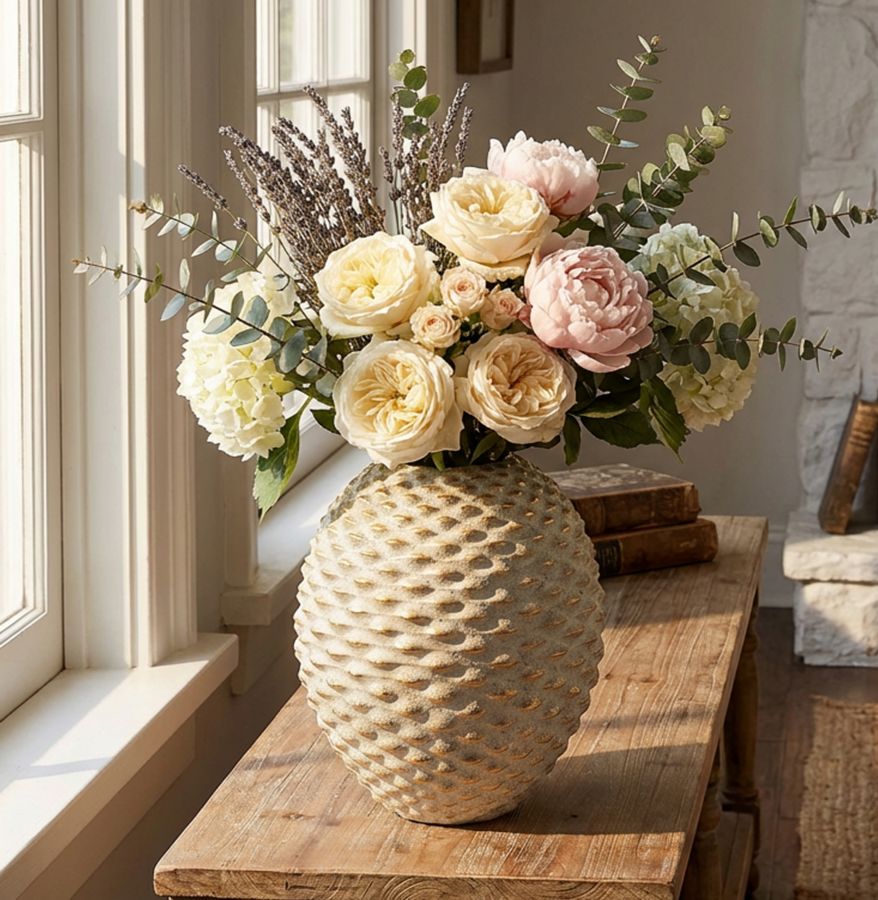 PEPIPAS BALL VASE CM Ø 23,5X28,5 (HOLE CM Ø 7) - slika 5