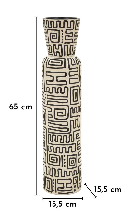 NAIROBI RESIN VASE CM Ø 15,5X65 (HOLE CM Ø 11,5) - slika 6