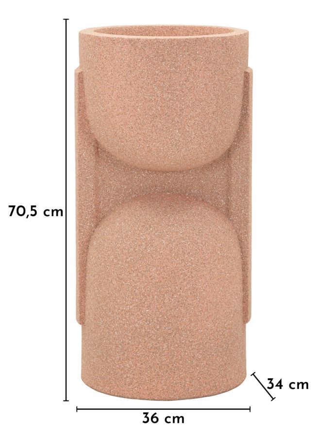 NUI OUTDOOR VASE HOLDER CM 36X34X70,5 (HOLE CM Ø 27) - slika 8