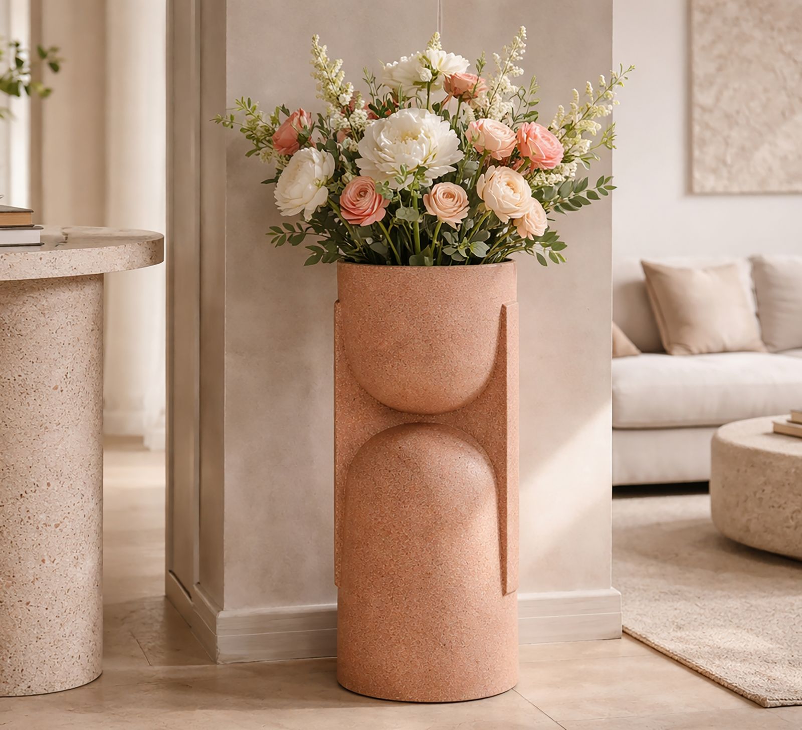 NUI OUTDOOR VASE HOLDER CM 36X34X70,5 (HOLE CM Ø 27) - slika 7