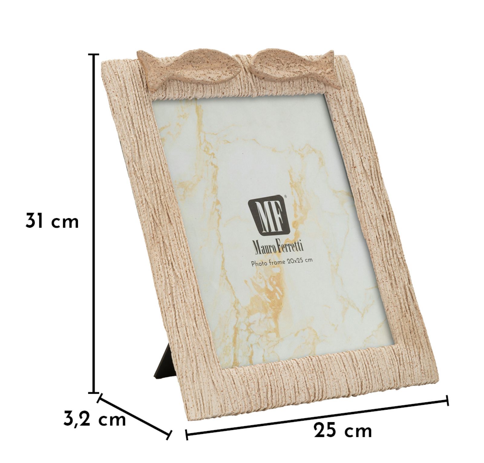 PHOTO FRAME SAND CM 25X3,2X31 (INSIDE SIZE CM 20X25) - slika 6