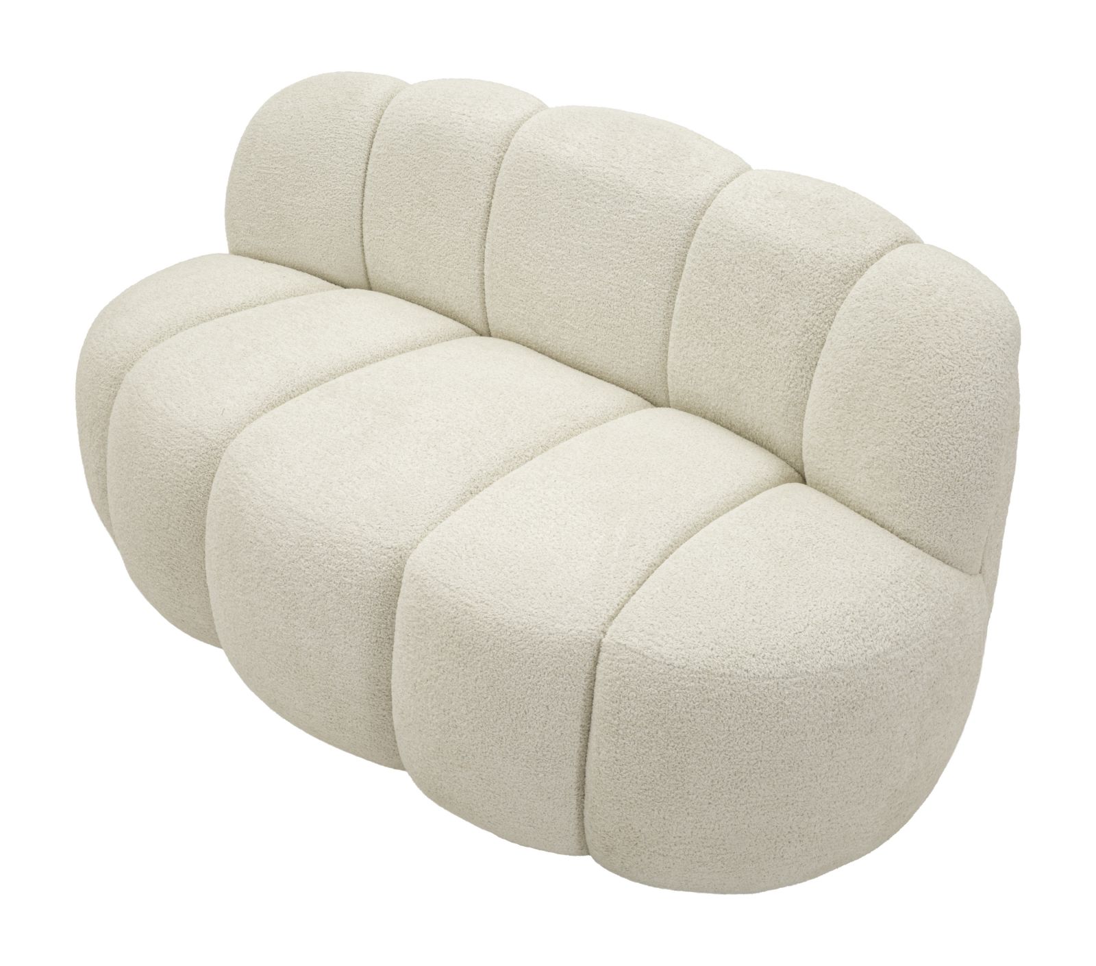 BALL 2 SEAT SOFA' WHITE CM 145X80X69 - slika 4