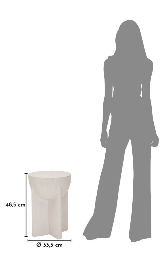 HISTORY END TABLE CM Ø 33,5X48,5 - slika 9