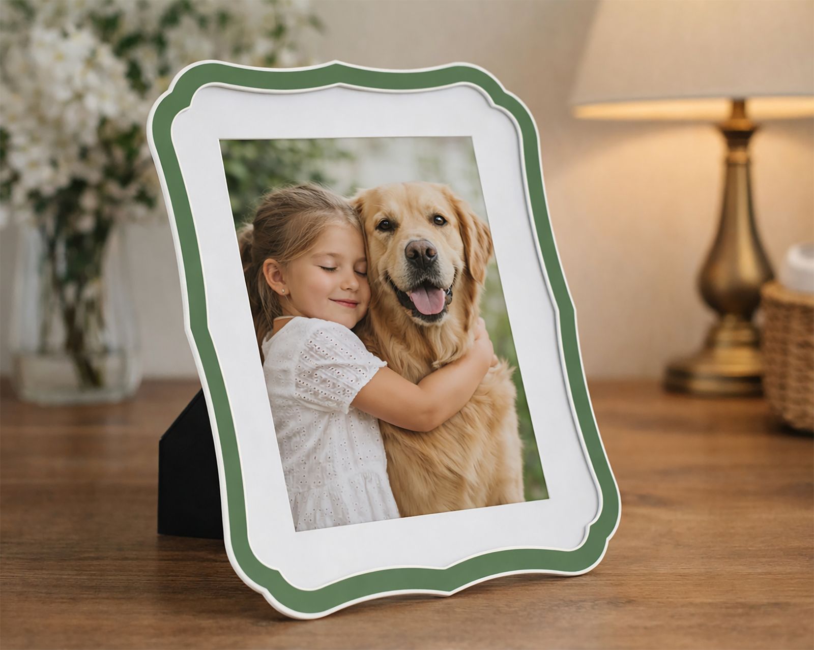 PHOTO FRAME MARGOT GREEN CM 22,1X1,4X27,2 (INSIDE SIZE CM 20X25) - slika 5