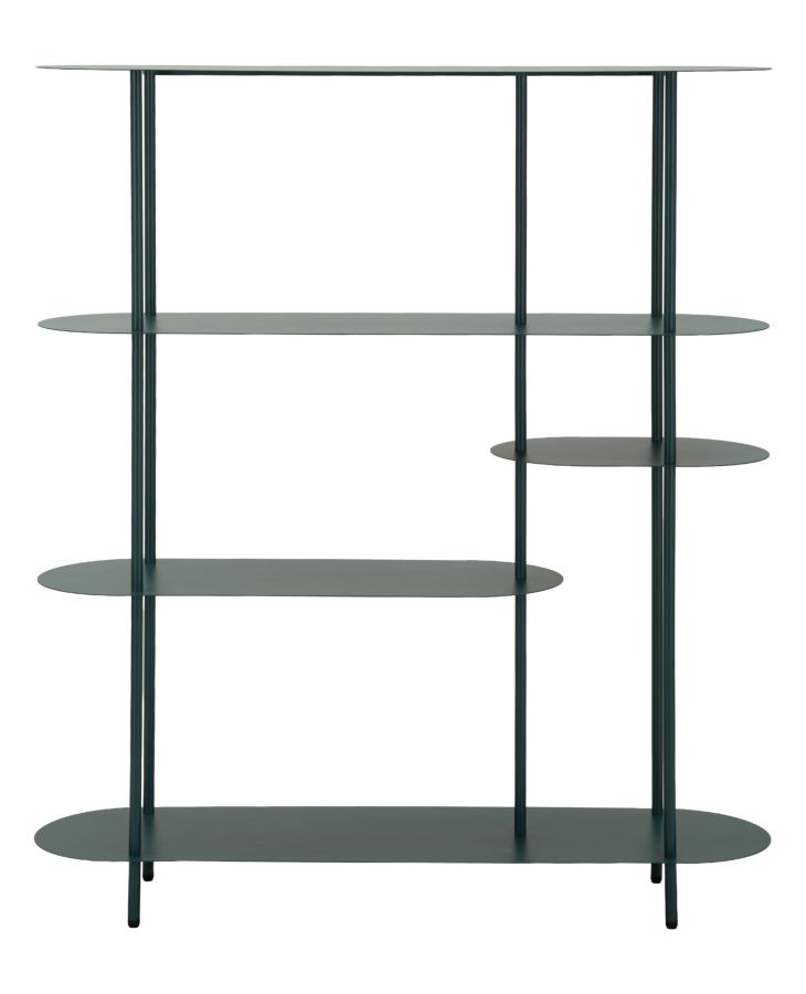 SATURN BOOK SHELF DOVE TEALCM 118X31X139 - slika 2