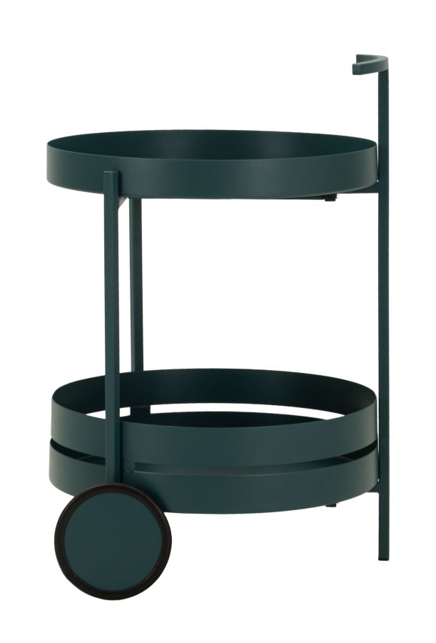 SATURN BAR CART DOVE TEAL CM 40X49,5X61 - slika 3