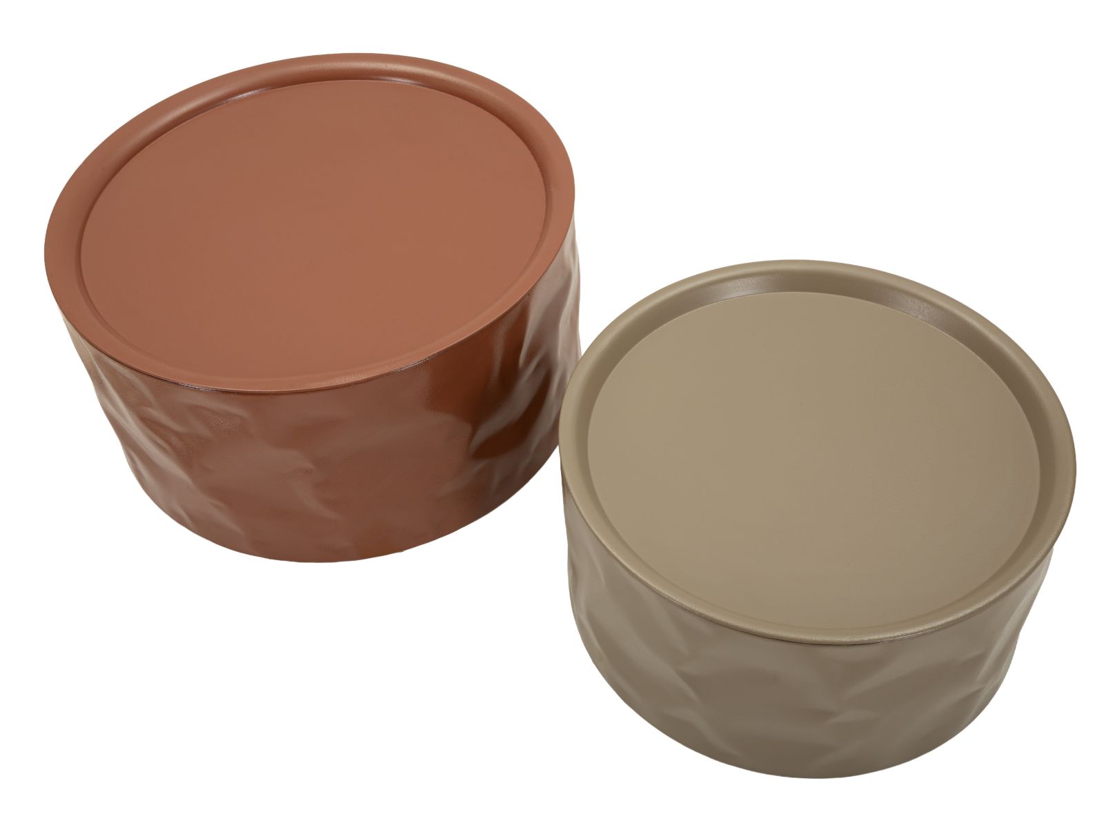 NORIMBERGA COFFEE TABLE SET 2 PCS CM Ø 62X30-51X26 - slika 2