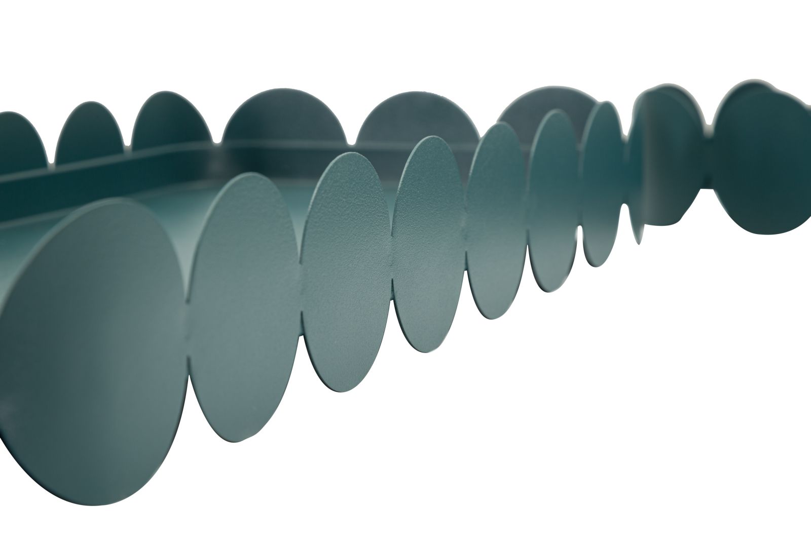 SATURN TRAY RECT. TEAL SET 2 PCS CM 40X16,5X4,5-29X12X4,5 - slika 5