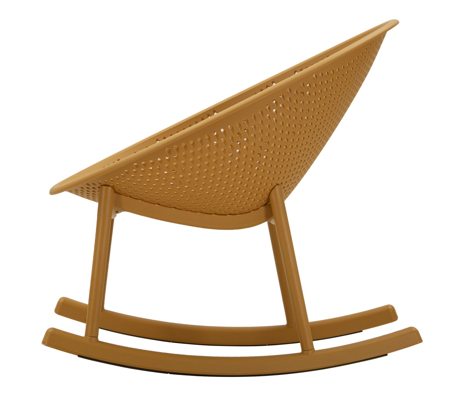 IBIZA MUSTARD ROCHING CHAIR CM 66X88X80 (SEAT HEIGHT CM 38) - slika 3