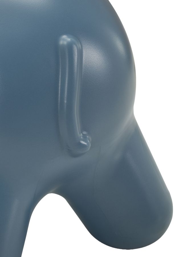 ELEPHANT BLUE STOOL CM 86X46X56 - slika 6